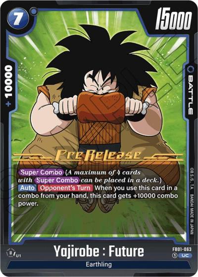 Yojirobe Future FB01-063 Awakened Pulse Pre-Release Cards Fusion World card