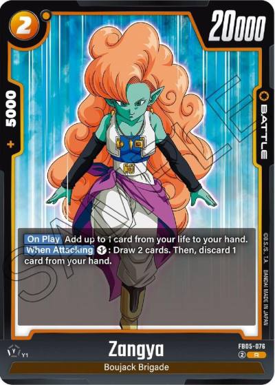 Zangya FB05-076 New Adventure Fusion World card
