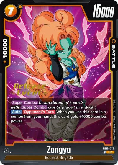 Zangya FB10-079 Cross Force Release Event Cards Fusion World card